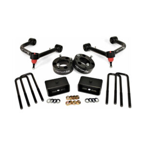 MotoFab 3" Front 2" Rear Leveling Lift Kit with Upper Control Arms - 2019-2024 Chevy GMC Silverado / Sierra 1500