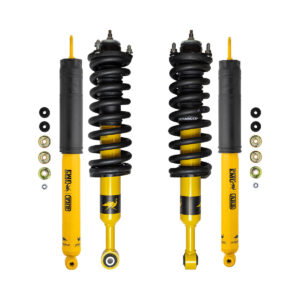 OME 2 Front Lift Coilovers and 0-2.25 Lift Rear Shocks for 2005-2015 Toyota Tacoma