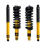 OME 2 Front Lift Coilovers and 2 Rear Lift Nitro+ Shocks For 1998-2004 Toyota Tacoma