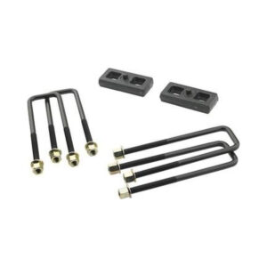 Pro Comp 1" Rear Lift Block & U-Bolt Kit for 1995-2014 Toyota Tacoma, Tundra 1999-2014