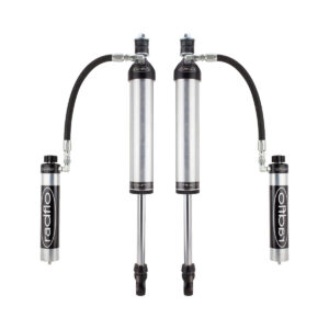Radflo 2.5 Body 0-1" Rear Lift Reservoir with Adjusters Shocks for 2003-2009 Toyota 4Runner
