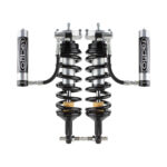 Radflo 2.5 Body 0-2" Front Lift Reservoir Shocks for 2010-2020 Dodge Ram 1500 4WD