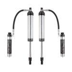 Radflo 2.5 Body 0-2" Front Lift Reservoir with Adjusters Shocks for 1998-2007 Toyota Land Cruiser 100