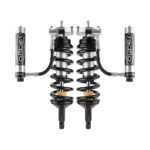 Radflo 2.5 Body 0-2" Front Lift Reservoir with Adjusters Shocks for 2019-2020 Chevy Silverado 1500