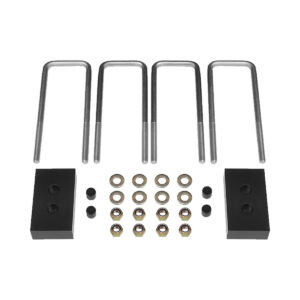 Rancho 1.5" Rear Lift Leaf Spring Block Kit For Ford F-150 2015-2020 2WD/4WD