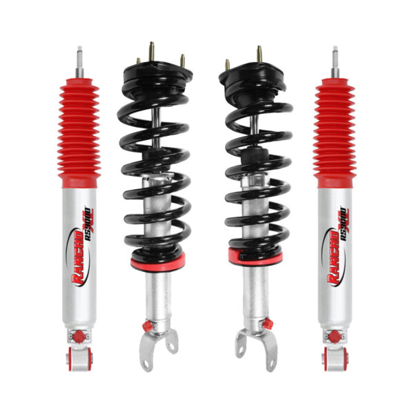 Rancho quickLIFT 2" Front Lift Coilovers, 0" Rear Shocks For 2019-2021 Ram 1500 4WD