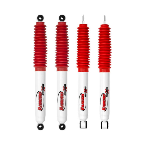 Rancho RS5000X 0-1.5 Front and Rear Lift Shocks for 1986-1997 Nissan Hardbody Pickup, 4WD