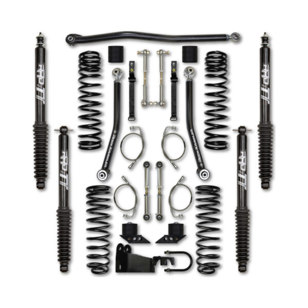 Rock Krawler JK 3.5 Inch Flex System Lift Kit w/ Twin Tube Shocks 07-18 Wrangler 2 Dr - JK35FS-2TT