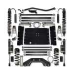 Rock Krawler LJ 4.5 Inch X Factor Long Arm Stg 2 Lift Kit w/ Remote Reservoir Coilover Shocks 04-06 Wrangler Unlimited - LJ45COMP-S2