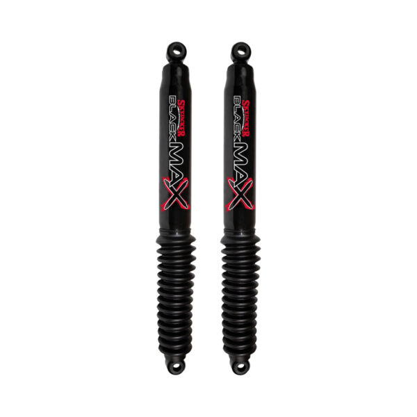 Skyjacker 0-2 Rear Lift Black Max Shocks for 1986-1989 Toyota LC FJ60 4WD