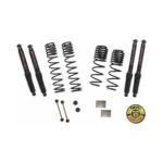 Skyjacker 1-1.5" Coils Lift Kit Black MAX Shocks for 18-19 Jeep Wrangler - JL15BPBLT