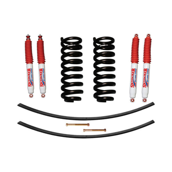 Skyjacker 1.5-2" Coils and Leaf Springs Lift Kit for 83-89 Ranger and 84-89 Bronco II. - 132K-H