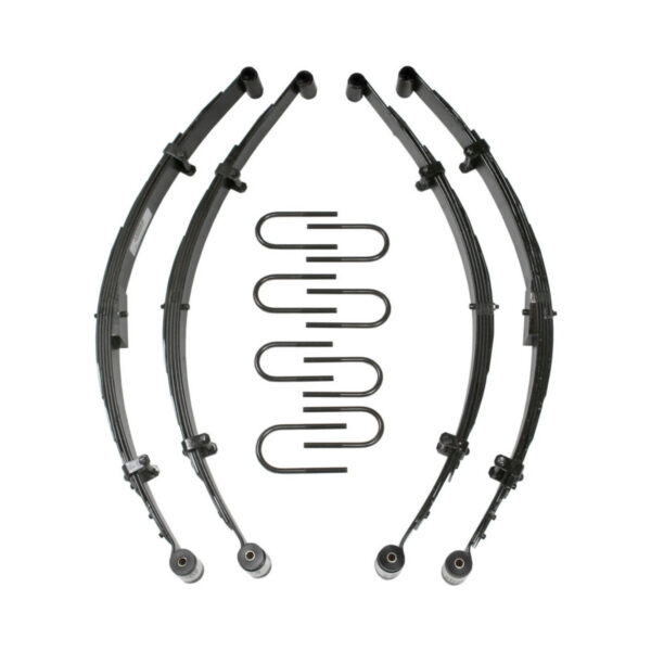 Skyjacker 2-2.5" Leaf Springs Lift Kit Nitro Shocks for 76-83 Jeep CJ5