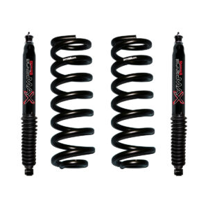 Skyjacker 2" Coils Lift Kit Black MAX Shocks for 1980-1996 Ford Bronco F-150 F-250 F-350 - 182-B