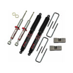 Skyjacker 3" Suspension Lift Kit includes Blocks Lift Kit Black MAX Shocks for 04-08 Ford F-150 - F432STBB