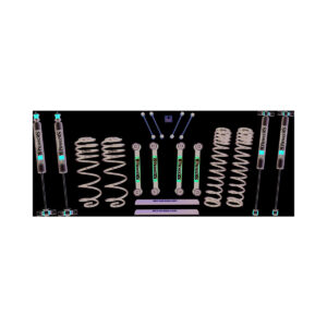 Skyjacker 4" Coils Lift Kit M95 Shocks for TJ/LJ 2003-2006 Jeep Wrangler/Unlimited - TJ403BPMLT