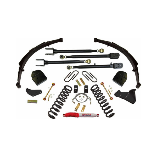 Skyjacker 4" Coils Lift Kit M95 Shocks for 08-10 Ford F-250 Super Duty - F84024KS