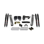 Skyjacker 4" Coils. Lift Kit Black MAX Shocks for 17-19 Ford F-250 Super Duty - F17401K-B