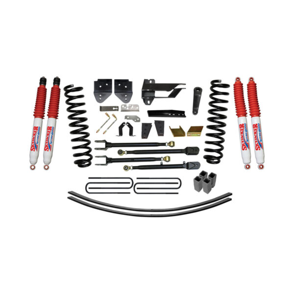 Skyjacker 4" Coils. Lift Kit Nitro Shocks for 17-19 Ford F-250/ F-350 Super Duty - F17802K-N