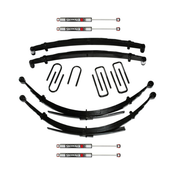 Skyjacker 4" Leaf Springs Lift Kit for 89-91 Dodge W250/W350 - D400CDKS4-M