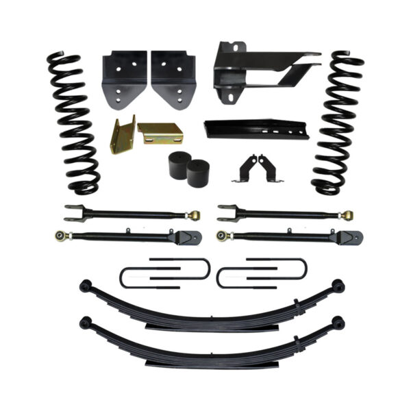 Skyjacker 4" Leaf Springs Lift Kit Nitro Shocks for 17-19 Ford F-250/ F-350 Super Duty Gas - F174024KS