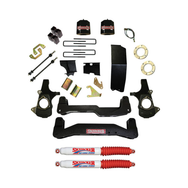 Skyjacker 6-7" Blocks Lift Kit Hydro Shocks for 14-17 Silverado/Sierra 1500 - C14660APK-H