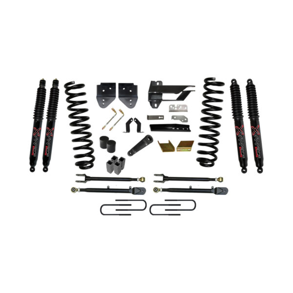 Skyjacker 6" Springs Lift Kit Black MAX Shocks for 17-19 Ford F-250 Super Duty - F176524K-B