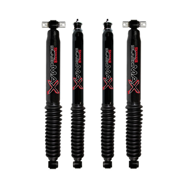 Skyjacker Black MAX 3-5 Fr 3-4 Rear Lift Shocks for 04-13 Chevy Colorado Torsion Lift 4WD