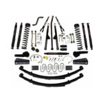 Skyjacker  Coil Springs. Lift Kit Black MAX Shocks for 1984-2001 Cherokee XJ. - JC8258KSBLT