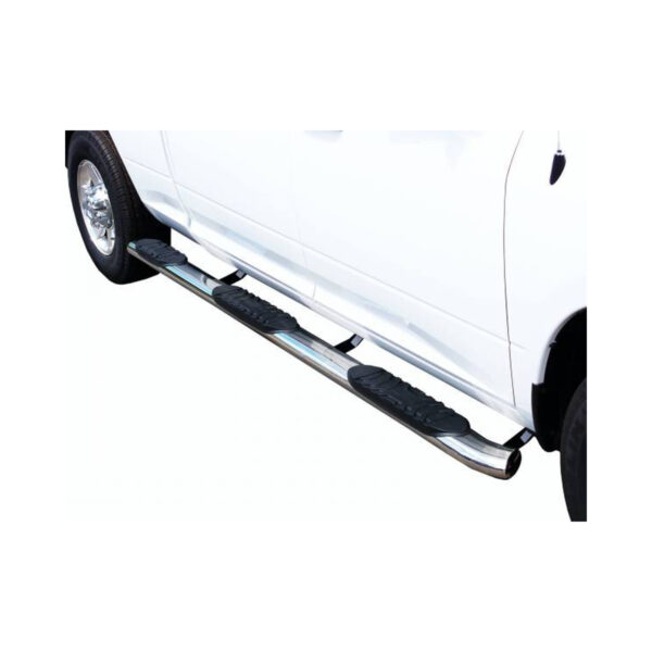 Steelcraft 5" Oval Wheel to Wheel Sidebars Stainless Steel Dodge Ram 1500 6.5' Bed Quad Cab 2019-2023 - 423805 