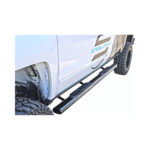 Steelcraft Black 5" Oval Sidebars 2005-2023 Toyota Tacoma Double Cab - 430909B 