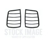 Steelcraft Black Taillight Guards - 05-20 Nissan Frontier - 34110 