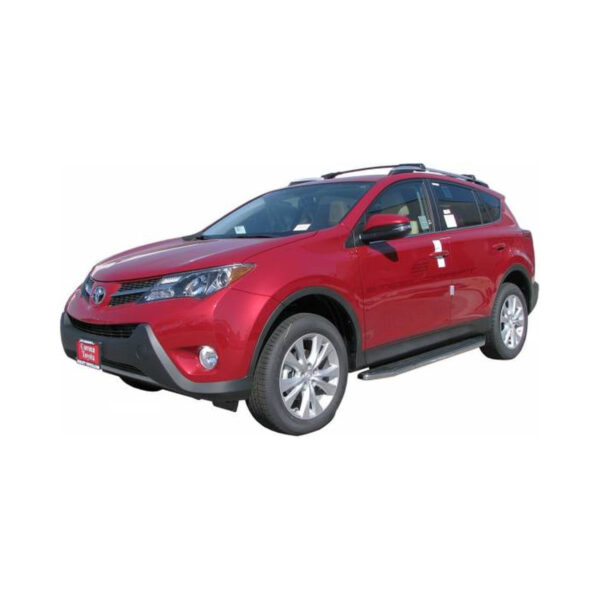 Steelcraft Black With Stainless Steel Trim STX100 Running Boards 06-18 Toyota Rav4 - 135000 