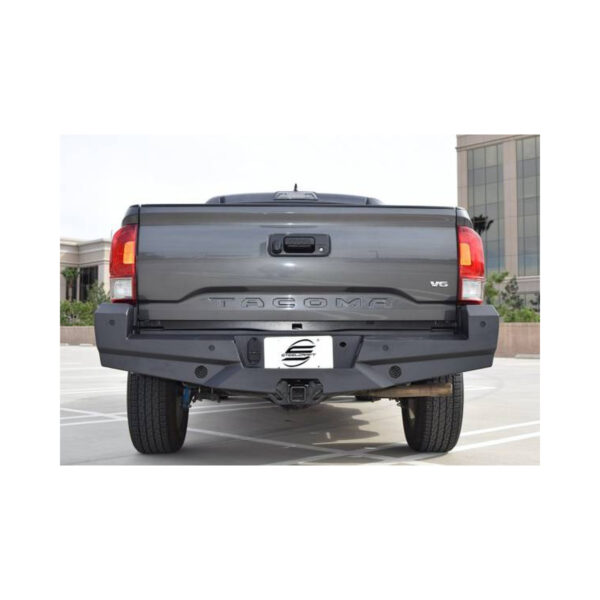 Steelcraft Elevation Rear Bumper Fine Texture Black Toyota Tacoma 2016-2023 - 65-23420 