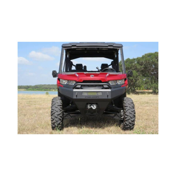 Steelcraft Fine Textured Black UTV Front Bumper Replacement Can Am Defender 2016-2022 - 70-1000 