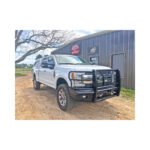 Steelcraft HD Replacement Front Bumper Semi-gloss Black 2017-2022 Ford Super Duty Fits all models F-250/F-350/F-450/F-550 - HD11380RCC 