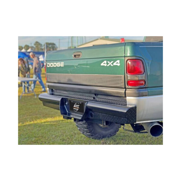 Steelcraft HD Replacement Rear Bumper Semi-gloss Black 1994-2002 Dodge Ram 2500/3500 - HD22200 