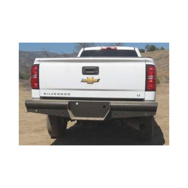 Steelcraft HD Replacement Rear Bumper Semi-gloss black for 2011-19 Chevy Silverado 2500/3500 and GMC Sierra 2500/3500 - HD20410 