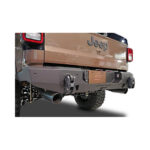 Steelcraft Textured Black Full Width Rear Bumper 20-23 Jeep Gladiator - 65-92540 