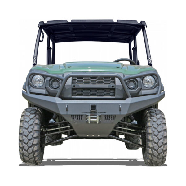 Steelcraft UTV Front Bumper Replacement Fine Textured Black Kawasaki Mule Pro-FX FXT DX DXT 2015-2022 - 70-2000 