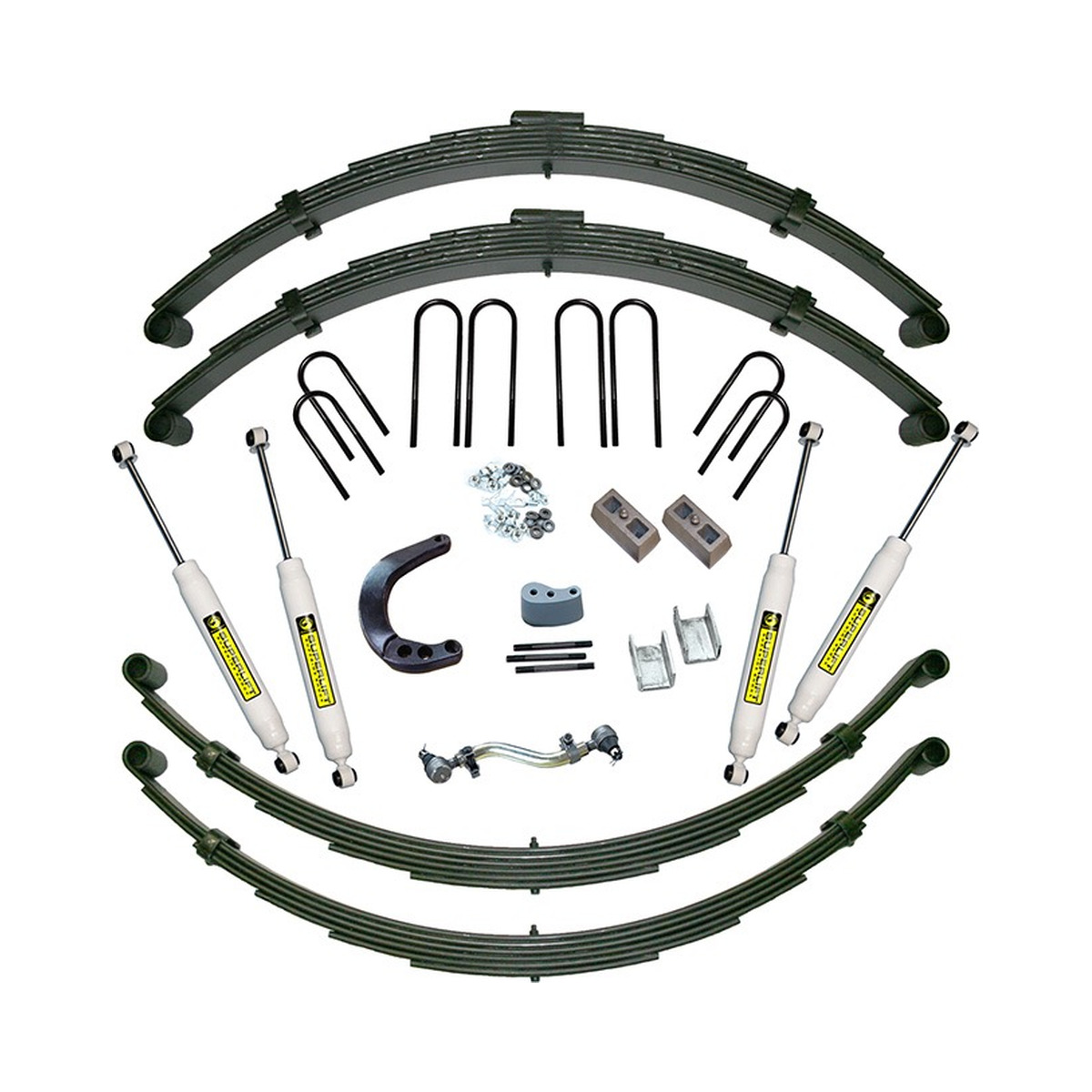 SuperLift 12" Lift Kit (with 52" Rear Springs) for Chevy/GMC 1973-1991 K20 4WD Solid Axle Vehicles