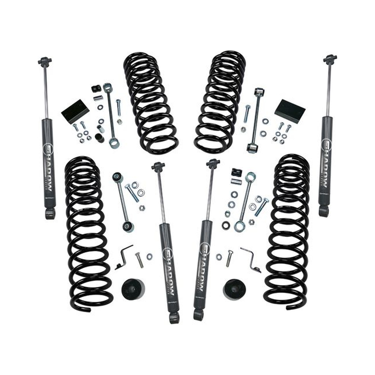 Superlift 2.5" Dual Rate Coil Lift Kit For 2018-2020 Jeep Wrangler JL 4 Door