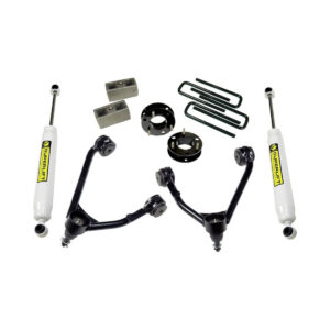 SuperLift 3.5" Upper Control Arm (UCA) Kit for the 2014-2017 Chevrolet Silverado and GMC Sierra 1500 2WD Pickups with Factory Aluminum or Stamp Steel Control Arms