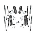 SuperLift 4" Dual Rate Coil Lift Kit 2018-2020 Jeep Wrangler Jl Unlimited/Rubicon FOX Shocks