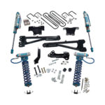 SuperLift 4" KING Edition Radius Arm Lift Kit For 2017-2021 Ford F-350 Super Duty 4WD - with KING Front Coilovers and KING Reservoir Rear Shocks