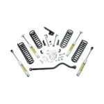 SuperLift 4" Lift Kit For 2007-2018 Jeep Wrangler JK 2 Door - Standard Kit with Superide Shocks