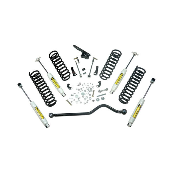 SuperLift 4" Lift Kit For 2007-2018 Jeep Wrangler JK 2 Door - Standard Kit with Superide Shocks