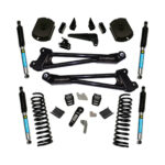 SuperLift 4" Lift Kit For 2014-2018 Dodge Ram 2500 4WD - Diesel Engine - Replacement Radius Arms with Bilstein Shocks