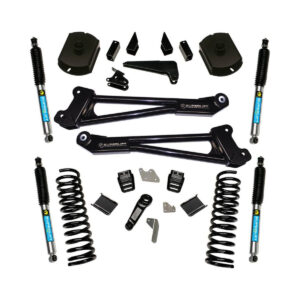 SuperLift 4" Lift Kit For 2014-2018 Dodge Ram 2500 4WD - Diesel Engine - Replacement Radius Arms with Bilstein Shocks