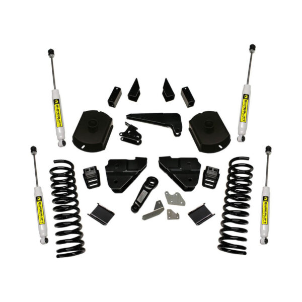 SuperLift 4" Lift Kit For 2014-2018 Dodge Ram 2500 4WD - Diesel Engine - with Superide Shocks